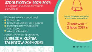 Lubelska Kuźnia Talentów 2024-25_plakat